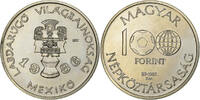 Hongrie 100 Forint, Szaz Budapest, Cuivre-Nickel-Zinc (Maillechort) -