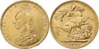 Grande-Bretagne Sovereign Victoria, Or, KM:767 -