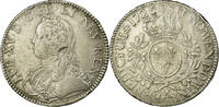 France Ecu aux branches d'olivier Louis XV, Paris, Argent -
