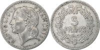 France 5 Francs Lavrillier, Castelsarrasin, Aluminium, Gadoury:766 -