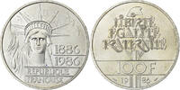 France 100 Francs Statue de la Liberté, Paris, Argent -