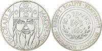 France 100 Francs Charlemagne, Paris, Argent, KM:982 -