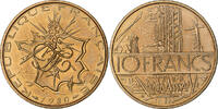 France 10 Francs Mathieu, Paris, Tranche B, Nickel-Cuivre -