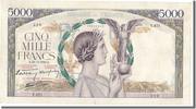 France 5000 Francs Billet, 5 000 F 1934-1944 ''Victoire'', 1940-12-12 -