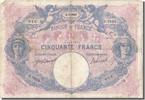 France 50 Francs Billet, 50 F 1889-1927 ''Bleu et Rose'', 1918-03-04 -