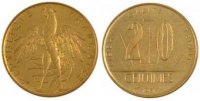 France 20 Centimes Monnaie, Bronze-Aluminium, Gadoury:331 -