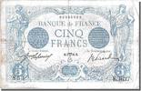 France 5 Francs Billet, 5 F 1912-1917 ''Bleu'', 1914-04-07 -