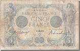 France 5 Francs Billet, 5 F 1912-1917 ''Bleu'', 1915-09-07 -