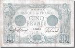 France 5 Francs Billet, 5 F 1912-1917 ''Bleu'', 1915-09-11 -