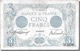 France 5 Francs Billet, 5 F 1912-1917 ''Bleu'', 1915-11-08 -