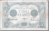 France 5 Francs Billet, 5 F 1912-1917 ''Bleu'', 1916-02-03 -