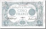 France 5 Francs Billet, 5 F 1912-1917 ''Bleu'', 1916-08-07 -
