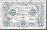 France 5 Francs Billet, 5 F 1912-1917 ''Bleu'', 1913-08-05 -