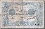 France 5 Francs Billet, 5 F 1912-1917 ''Bleu'', 1913-08-09 -