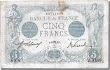France 5 Francs Billet, 5 F 1912-1917 ''Bleu'', 1913-10-15 -