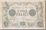 France 5 Francs Billet, 5 F 1871-1874 ''Noir'', 1873-07-31 -