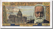 France 500 Francs Billet, 500 F 1954-1958 ''Victor Hugo'', 1958-02-06 -