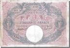 France 50 Francs Billet, 50 F 1889-1927 ''Bleu et Rose'', 1910-12-09 -