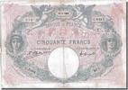 France 50 Francs Billet, 50 F 1889-1927 ''Bleu et Rose'', 1923-01-19 -