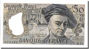 France 50 Francs Billet, 50 F 1976-1992 ''Quentin de La Tour'' -