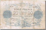 France 20 Francs Billet, ...-1889 Circulated during XIXth, 1872-10-30 -