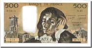 France 500 Francs Billet, 500 F 1968-1993 ''Pascal'', 1969-01-02 -