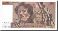 France 100 Francs Billet, 100 F 1978-1995 ''Delacroix'' -