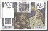 France 500 Francs Billet, 500 F 1945-1953 ''Chateaubriand'', 1948-05-13 -