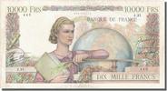 France 10,000 Francs Billet, 10 000 F 1945-1956 ''Génie Français'' -