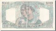 France 1000 Francs Billet, 1 000 F 1945-1950 ''Minerve et Hercule'' -