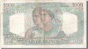 France 1000 Francs Billet, 1 000 F 1945-1950 ''Minerve et Hercule'' -