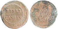 France 5 Centimes Monnaie, Bronze -