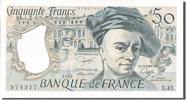 France 50 Francs Billet, 50 F 1976-1992 ''Quentin de La Tour'' -