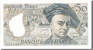 France 50 Francs Billet, 50 F 1976-1992 ''Quentin de La Tour'' -