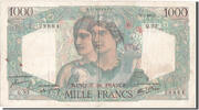 France 1000 Francs Billet, 1 000 F 1945-1950 ''Minerve et Hercule'' -