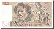 France 100 Francs Billet, 100 F 1978-1995 ''Delacroix'' -