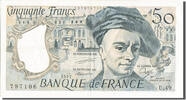 France 50 Francs Billet, 50 F 1976-1992 ''Quentin de La Tour'' -