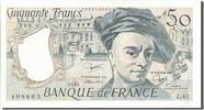 France 50 Francs Billet, 50 F 1976-1992 ''Quentin de La Tour'' -