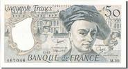 France 50 Francs Billet, 50 F 1976-1992 ''Quentin de La Tour'' -