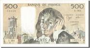 France 500 Francs Billet, 500 F 1968-1993 ''Pascal'', 1988-05-05 -