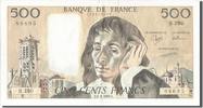 France 500 Francs Billet, 500 F 1968-1993 ''Pascal'', 1989-02-02 -