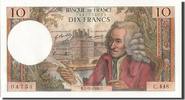 France 10 Francs Billet, 10 F 1963-1973 ''Voltaire'', 1968-11-07 -