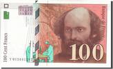 France 100 Francs Billet, 100 F 1997-1998 ''Cézanne'' -