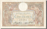 France 100 Francs Billet, 100 F 1908-1939 ''Luc Olivier Merson'' -