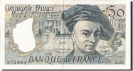 France 50 Francs Billet, 50 F 1976-1992 ''Quentin de La Tour'' -