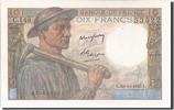 France 10 Francs Billet, 10 F 1941-1949 ''Mineur'', 1947-10-30 -
