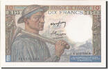 France 10 Francs Billet, 10 F 1941-1949 ''Mineur'', 1949-03-10 -