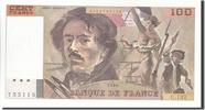 France 100 Francs Billet, 100 F 1978-1995 ''Delacroix'' -
