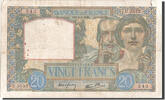 France 20 Francs Billet, 20 F 1939-1942 ''Science et Travail'' -