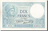 France 10 Francs Billet, 10 F 1916-1942 ''Minerve'', 1928-03-07 -